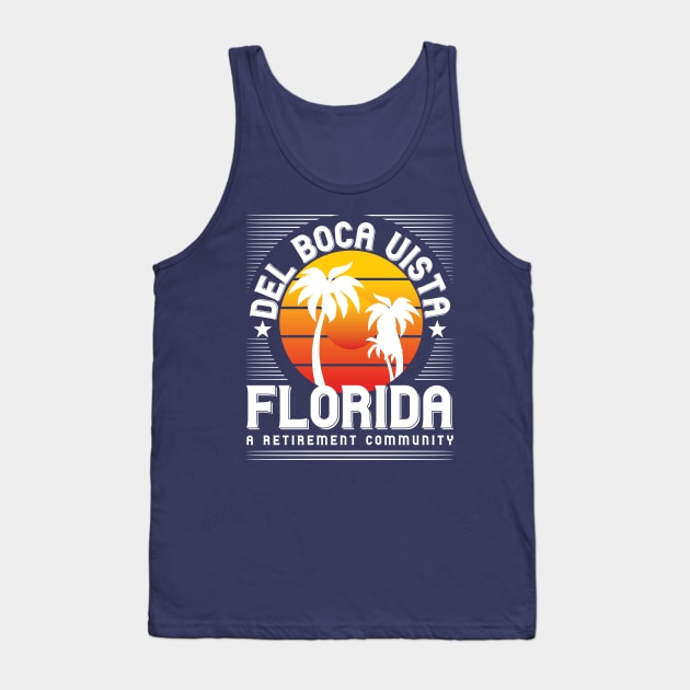 Del Boca Vista, Florida. Retirement Community. Vintage v2 Tank Top by Emma